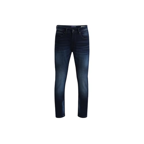 Pepe Jeans Men's Straight Jeans (PM208147Q031_Dark Indigo