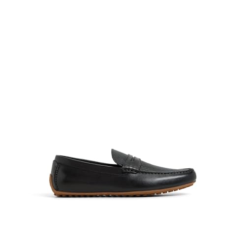 Aldo PUERTO-IN001 Men Black Moccasins