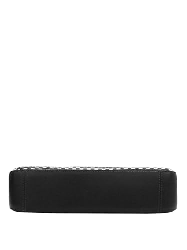 Da Milano Genuine Leather Black Shoulder Bag (00749B) (Small)