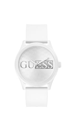 Guess Analog White Dial Men's Watch-GW0780G1