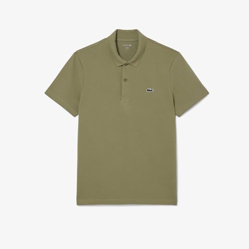 Lacoste Men's Regular Fit Polo Shirt (DH5522BMY_Khaki Green