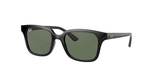 Ray-Ban Kids Unisex UV Protected Green Lens Square Sunglasses - 0RJ9071S100/7148