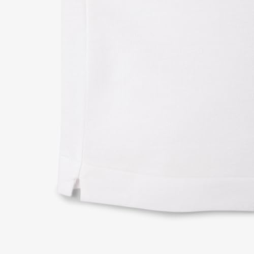 Lacoste Men's Solid Classic Fit Polos (PH9851001_White