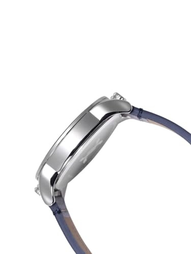 Daniel Klein Leather Analog Blue Dial Men's Watch-Dk11125-2