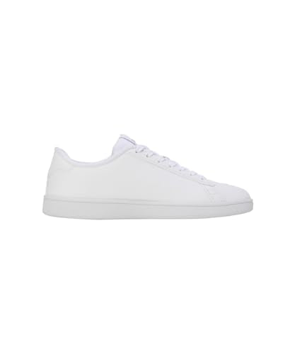 Puma Womens Smashic Wmn White-Spring Lavender-Matte Silver Sneaker - 6UK (39511101)