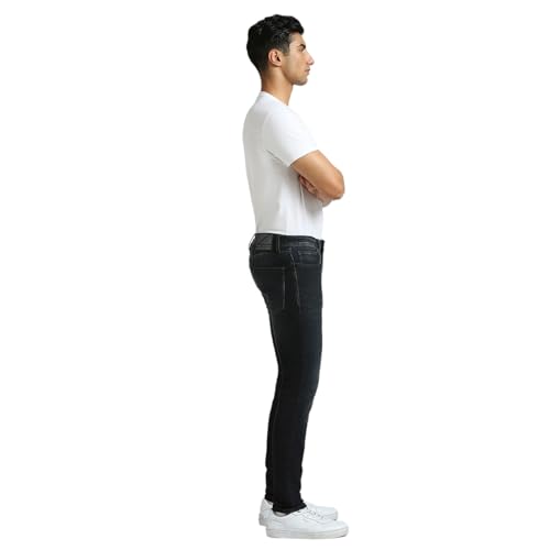 Pepe Jeans Men's Skinny Jeans (PM208047R193_Black Blue CAST
