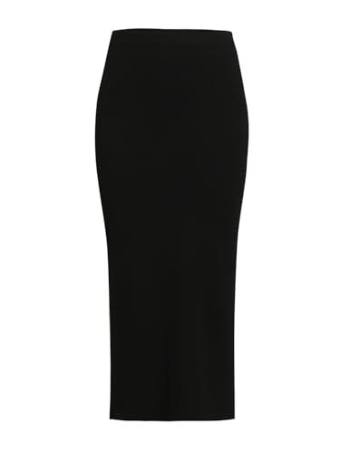 VERO MODA Women's Below Knee Skirt Black