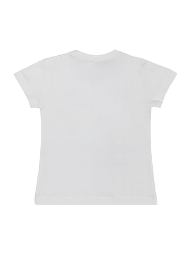 BODYCARE Disney Minnie & Friends Girls White T-Shirt with Fun Minnie Mouse Print, Soft Cotton for All-Day Comfort, Perfect for Casual Wear and Outdoor Activities