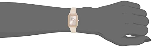 Anne Klein Women's Strap Watch, AK/3702, Cream/Rose Gold, AK/3702RGCR