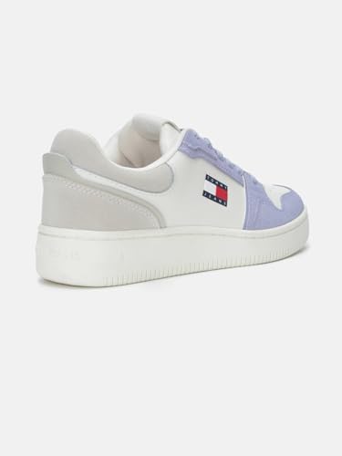 Colorblock Blue Suede Sneakers
