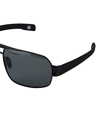 Carlton London -Men Polarised Rectangle Sunglasses P3258-C3