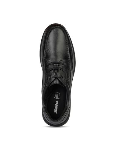 Bata Men Formal Derby Shoes - Black 6 (UK)