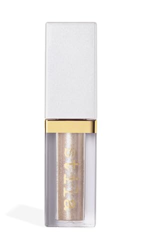 Stila Cosmetics Glisten & Glow Liquid Eye Shadow – Ocean | Long-Wearing, Light-Catching Pigment with Micro-Fine Glitter & Water-Infused Formula for a Multi-Dimensional, Glistening Finish