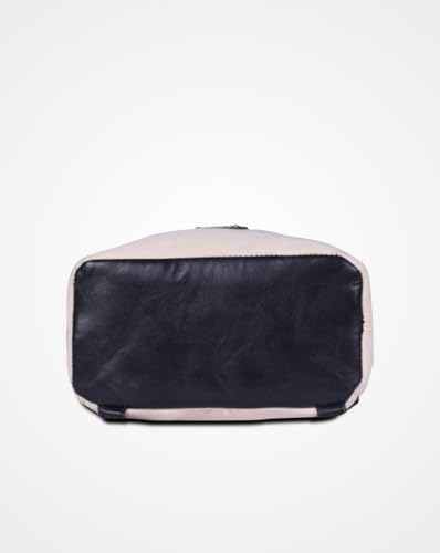 STRUTT Leather Backpack Bags | Canvas & Leather Midi| For Women/Girls Office/College Stylish |Airportl bag | Casual | Stylish | Shoulder Bag for Girls College | Sling |Travel Daily Use