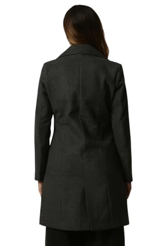 Women Grey Solid Casual Jacket