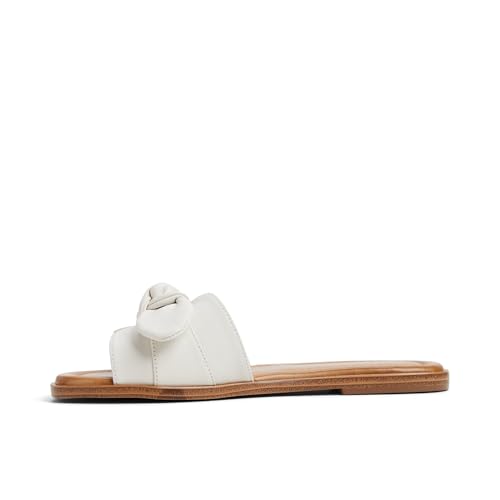 Aldo LAVINIAA-IN100 Women White Flat Sandals