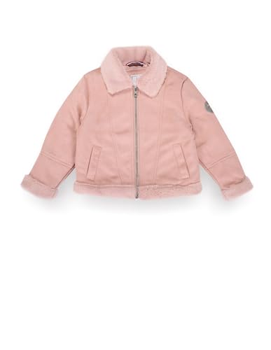 U.S. POLO ASSN. Girls Zip Up Suede Jacket