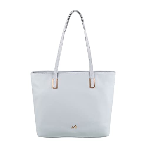 Metro Light Blue Women Tote Bag | Handbag (66-8378)