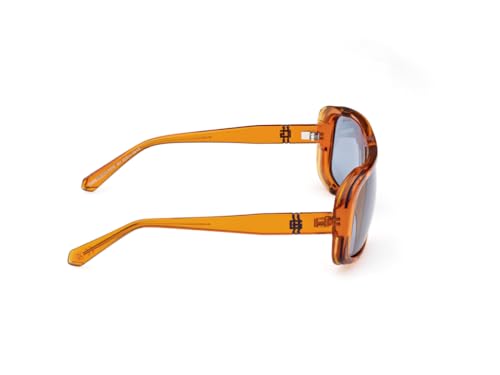 Guess 100% UV protecetd | Large | Full Rim | Rectangular | Frame: Blue | Lens: Blue