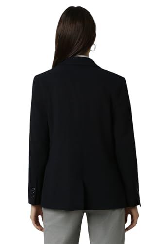 Van Heusen Women's Blazer (VWKZFRGPT79008_Navy