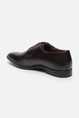 Louis Philippe Men's Brown Formal Shoes Euro- 44