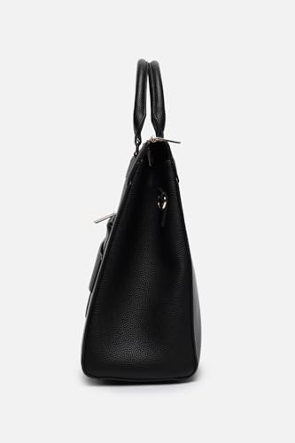 Allen Solly Womens embroidered black HANDBAG