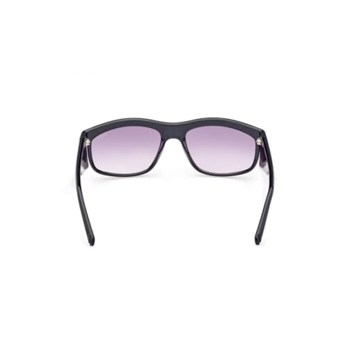 Guess 100% UV protecetd | Gradient | Large | Full Rim | Rectangular | Frame: Grey | Lens: Blue