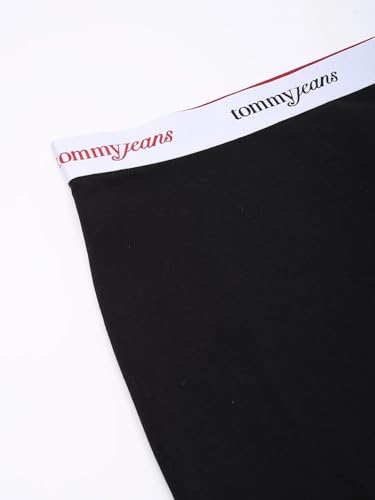 Tommy Hilfiger Slim-Fit Solid Mid Rise Skirt Black