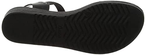 Bata Women's PIX-AW17 Black Sandals - SaumyasStore