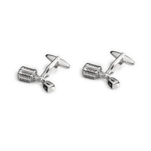 Shazé The Vintage Microphone Cufflinks