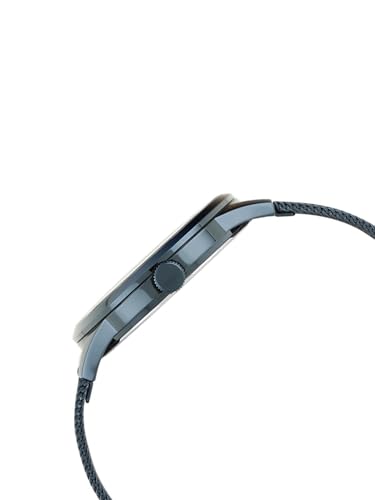 GUESS Briefcase Men Blue Round Dial Analog Watch - U1412G3M