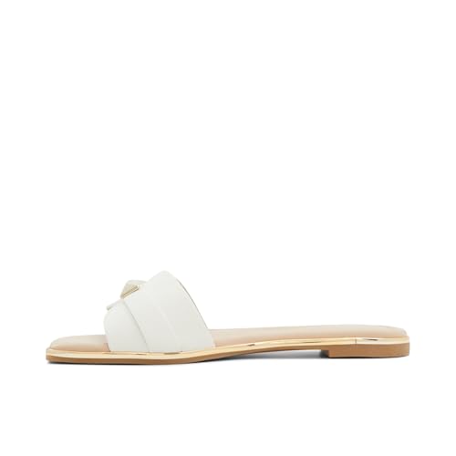 Aldo DARINEA-IN121 Ladies WHITE/BONE Flat Sandals