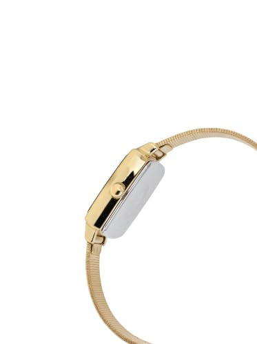 Anne Klein Women's AK-5618BKGB Analog Watch, Stainless Steel Mesh