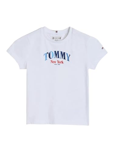 Girls Logo Regular-Fit Cotton T-Shirt White