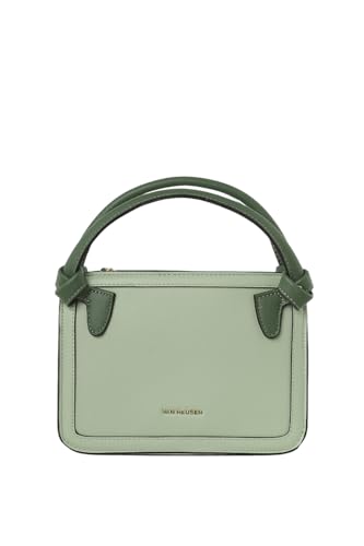 Van Heusen Women's Satchel Bag |Pastel Shade|Mint| Crossbody Detachable Strap