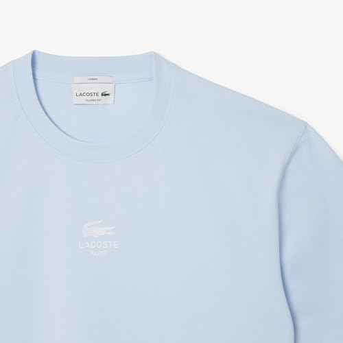 Lacoste Men's Classic Fit T-Shirt (TH2739T01_Light Blue