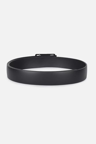 Men Black Solid Formal Belt