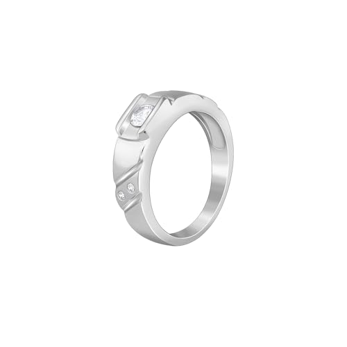 GIVA 925 Silver Rockstar Ring For Him, Fixed Size, Indian -20 | Gifts for Men and Boys | With Certificate of Authenticity and 925 Stamp | 6 Months Warranty