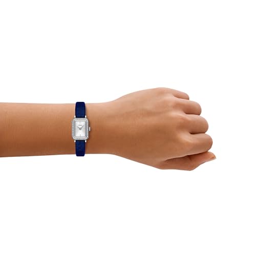 Fossil Raquel Blue Quartz Fabric Watch ES5436