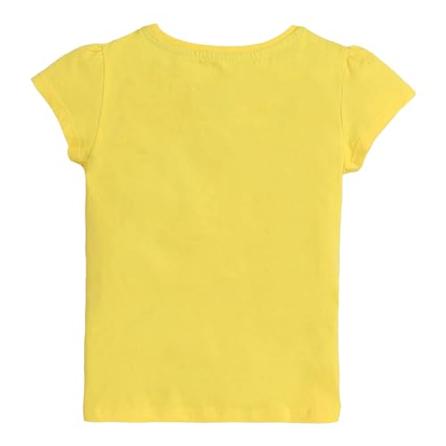 Hopscotch Girls All-Over Print T-Shirts - Pack of 5 In Multi Color for Ages 5-6 Years