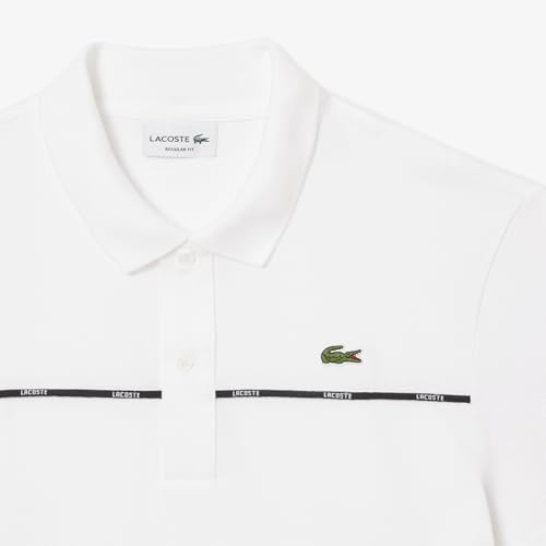 Lacoste Men's Regular Fit Polos (PH9863001_White
