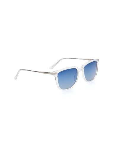 Fastrack Blue Colored TR90 Frame Square Shaped Polarized Sunglasses for Men