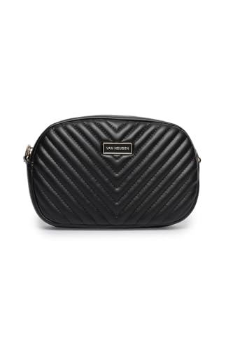 Van Heusen Womens Solid black Sling Bag