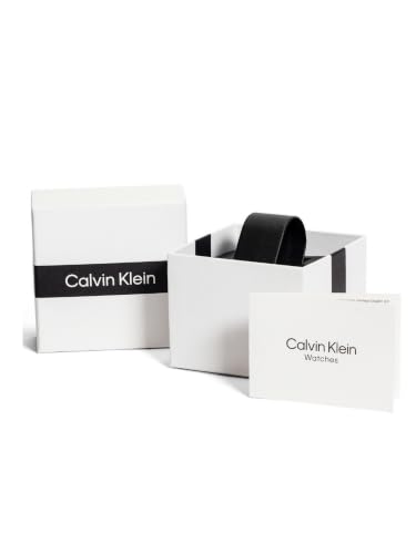 Calvin Klein Geometric Elegance Qtz Basic Slim Carnation Gold Round Dial Women's Watch- 25100143
