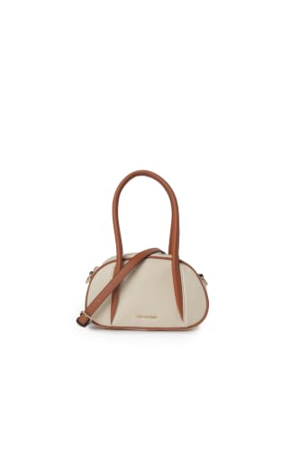 Women Beige Textured Casual Sling Bag