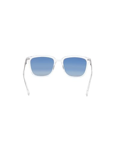 Fastrack Blue Colored TR90 Frame Square Shaped Polarized Sunglasses for Men