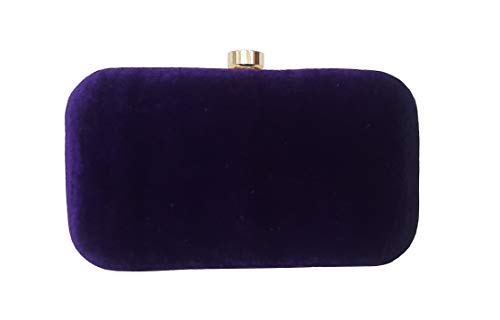 DUCHESS Women's Box Clutch with Pearl Handle-Bridal Ethnic Traditional Casual Purse/Clutch/Handbag (4 x 7 x 2 inch)