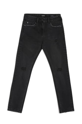Allen Solly Girls Black Slim Fit Jeans