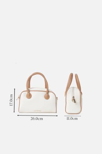Women White Textured Casual Sling Bag