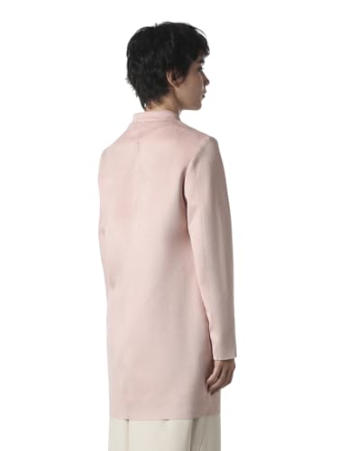 ONLY Women's Solid Regular Fit Pink Coat
